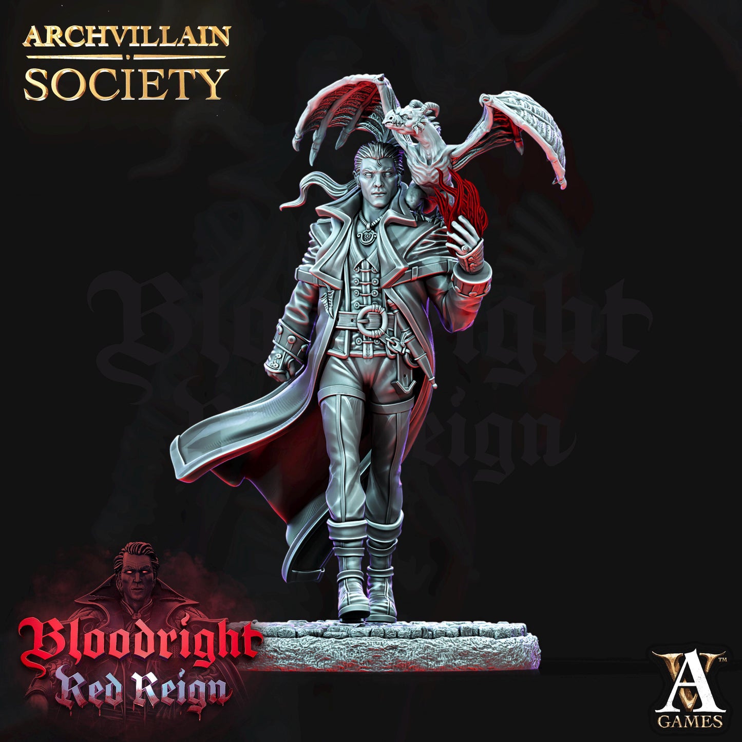 Archvillain Games : Archvillain Society Vol. IV | 3D printed miniatures |Tabletop Games 32 mm | Dungeons and Dragons | Wargame | RPG