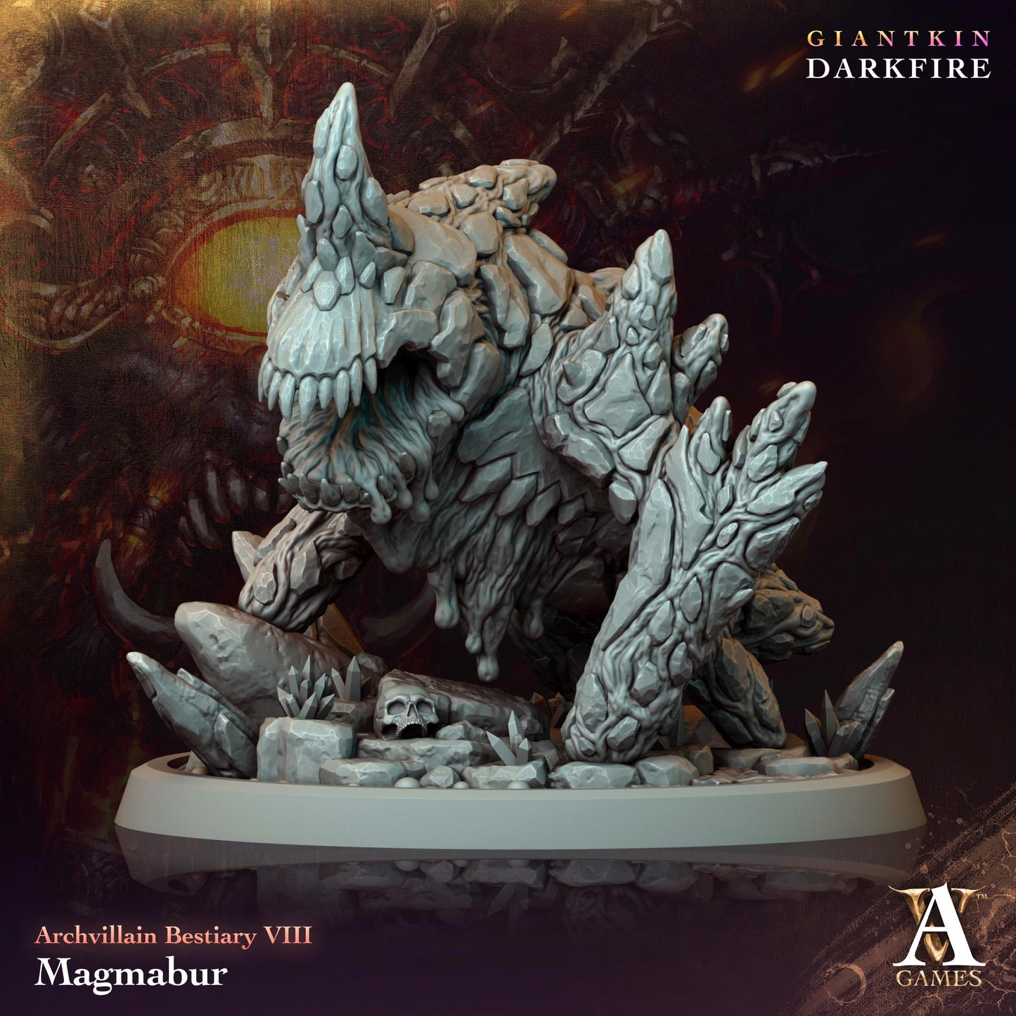 Archvillain Games : Archvillain Bestiary Vol. VIII | Tabletop Games | 32 mm scale | D&D | Wargame | RPG | One Page Rules compatible