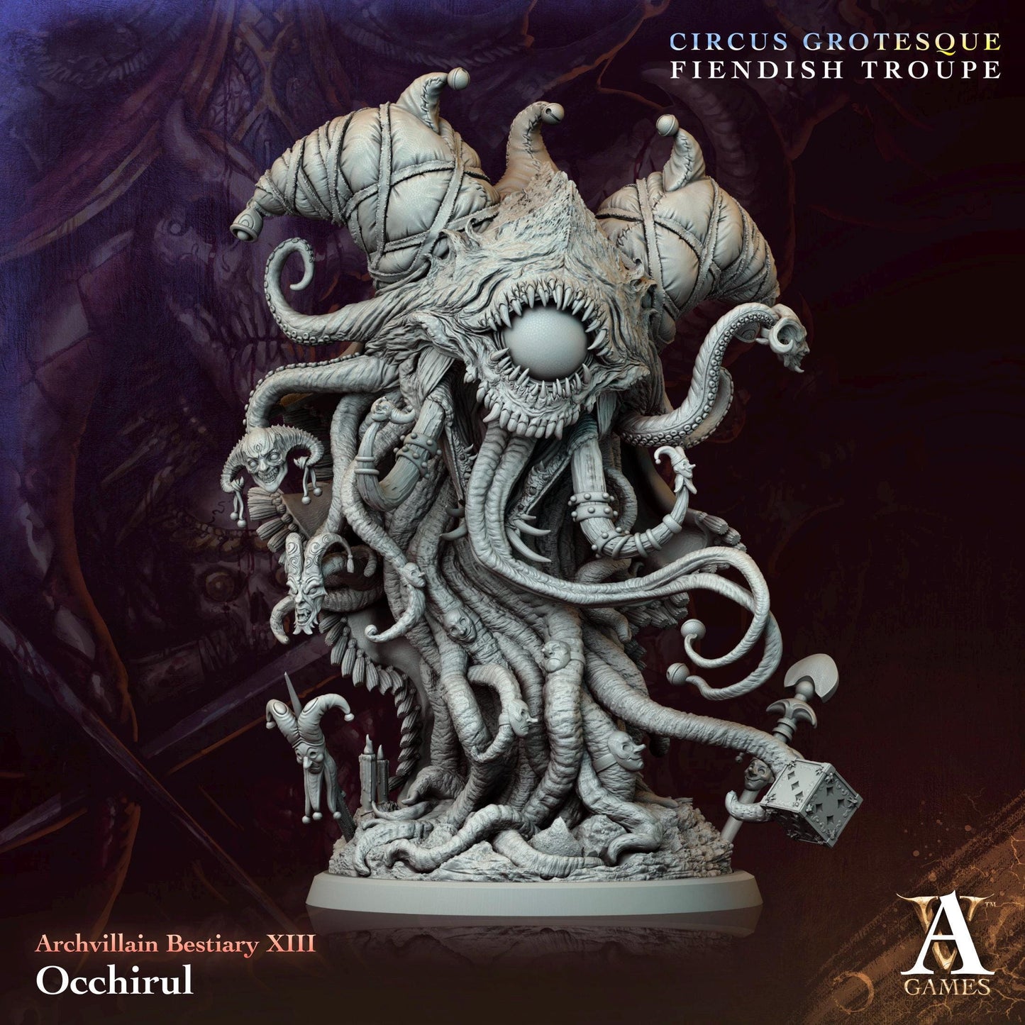 Archvillain Games : Archvillain Bestiary Vol. XIII | Tabletop Games | 32 mm scale | D&D | Wargame | RPG | One Page Rules compatible