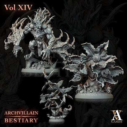Archvillain Games : Archvillain Bestiary Vol. XIV | Tabletop Games | 32 mm scale | D&D | Wargame | RPG | One Page Rules compatible