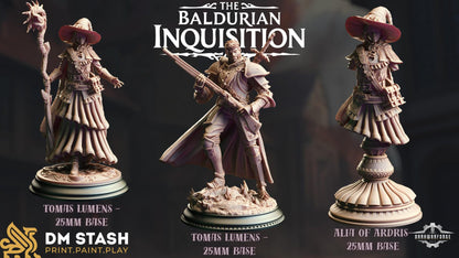 The Baldurian Inquisition: Full Board and Tabletop game | DM Stash | 3D printed | Tabletop Games | Dungeons and Dragons | Wargame