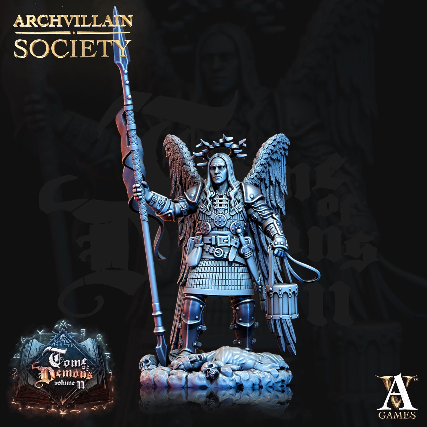 Archvillain Games : Archvillain Society Vol. VII | 3D printed miniatures |Tabletop Games 32 mm | Dungeons and Dragons | Wargame | RPG