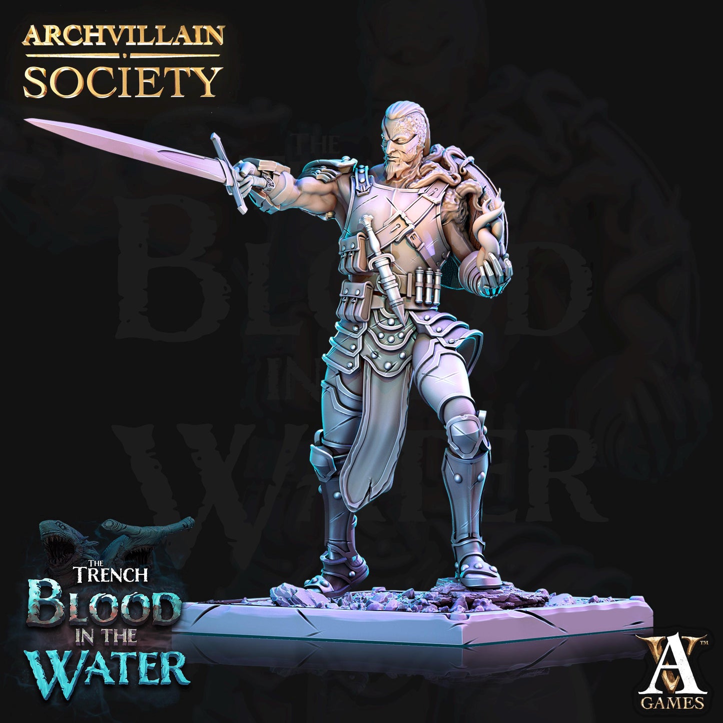 Archvillain Games : Archvillain Society Vol. VIII | 3D printed miniatures |Tabletop Games 32 mm | Dungeons and Dragons | Wargame | RPG
