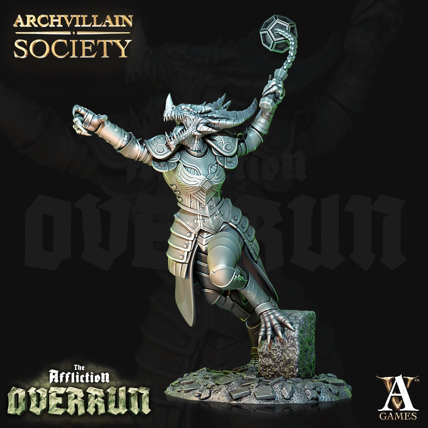 Archvillain Games : Archvillain Society Vol. IX | 3D printed miniatures |Tabletop Games 32 mm | Dungeons and Dragons | Wargame | RPG