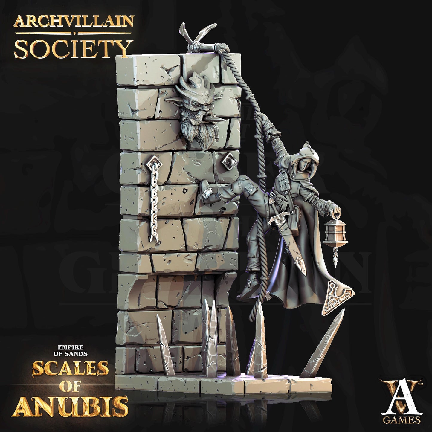 Archvillain Games : Archvillain Society Vol. XII | 3D printed miniatures |Tabletop Games 32 mm | Dungeons and Dragons | Wargame | RPG