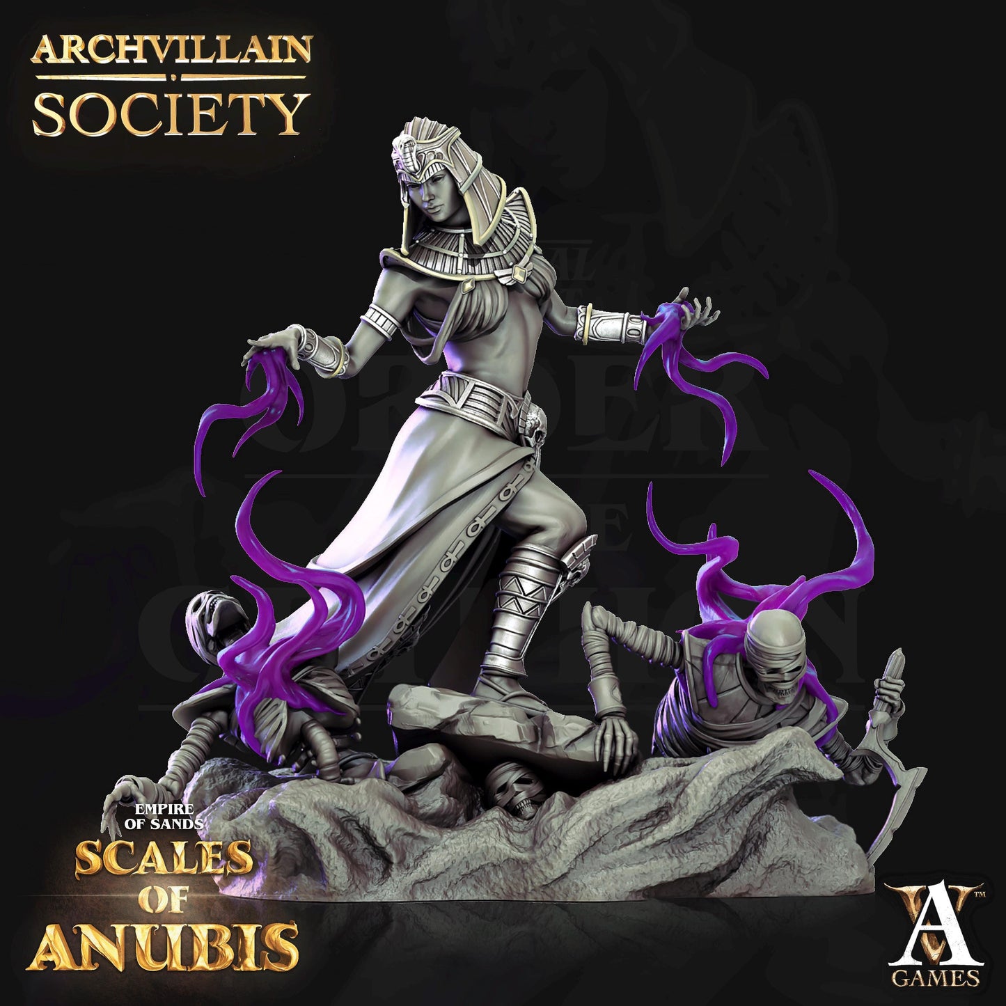Archvillain Games : Archvillain Society Vol. XII | 3D printed miniatures |Tabletop Games 32 mm | Dungeons and Dragons | Wargame | RPG