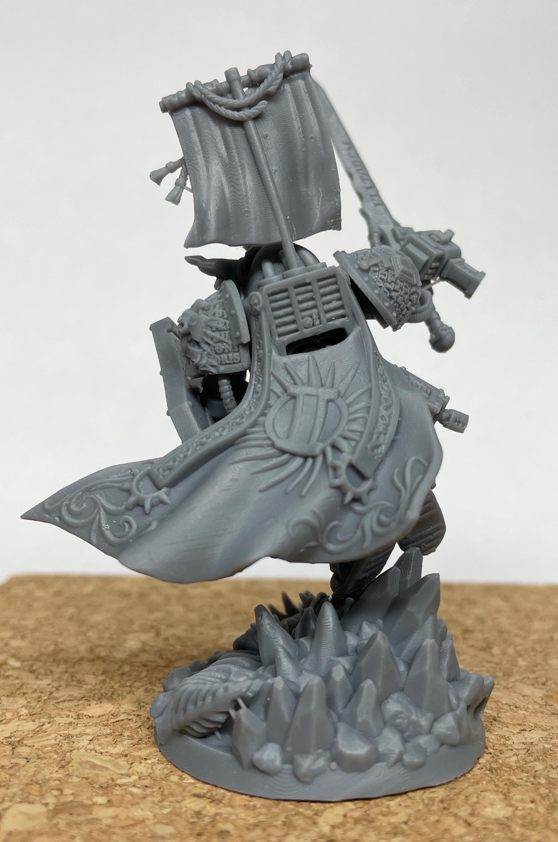 Silver Wardens - Supreme Warptraveler | DMGMinis | Wargaming | Tabletop games | 32mm scale | Grimdark compatible