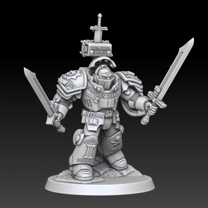 Silver Wardens - Heavy Exterminatus | DMGMinis | Wargaming | Tabletop games | 32mm scale | Grimdark compatible