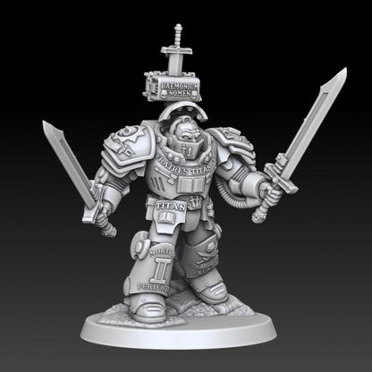 Silver Wardens - Heavy Exterminatus | DMGMinis | Wargaming | Tabletop games | 32mm scale | Grimdark compatible