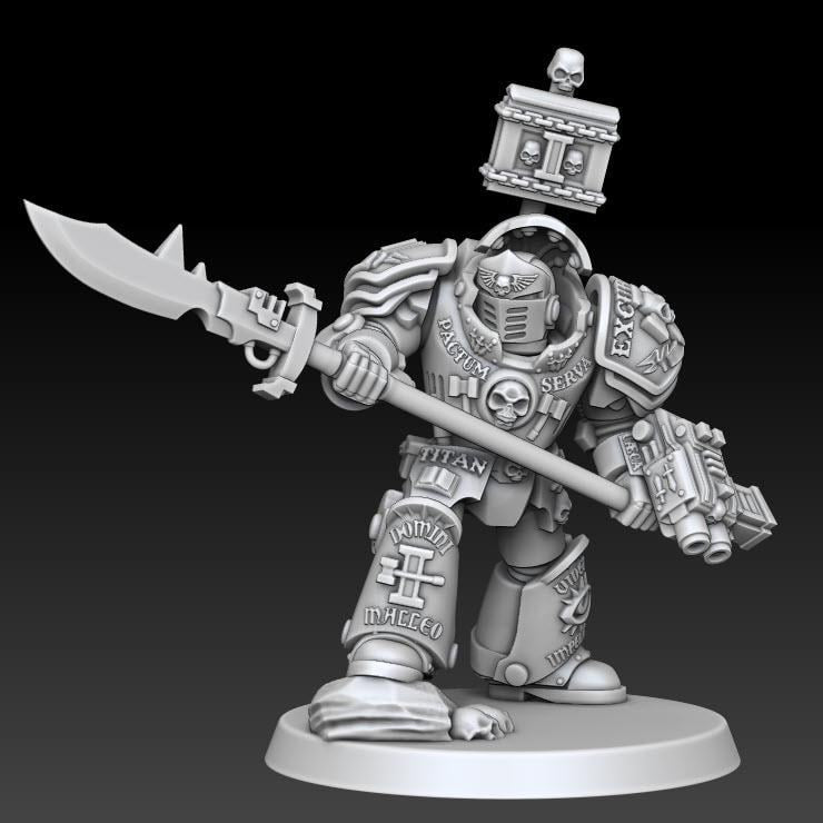 Silver Wardens - Heavy Exterminatus | DMGMinis | Wargaming | Tabletop games | 32mm scale | Grimdark compatible