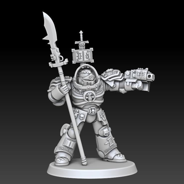 Silver Wardens - Heavy Exterminatus | DMGMinis | Wargaming | Tabletop games | 32mm scale | Grimdark compatible