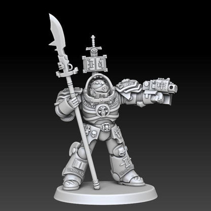 Silver Wardens - Heavy Exterminatus | DMGMinis | Wargaming | Tabletop games | 32mm scale | Grimdark compatible