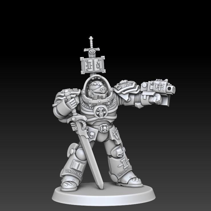 Silver Wardens - Heavy Exterminatus | DMGMinis | Wargaming | Tabletop games | 32mm scale | Grimdark compatible