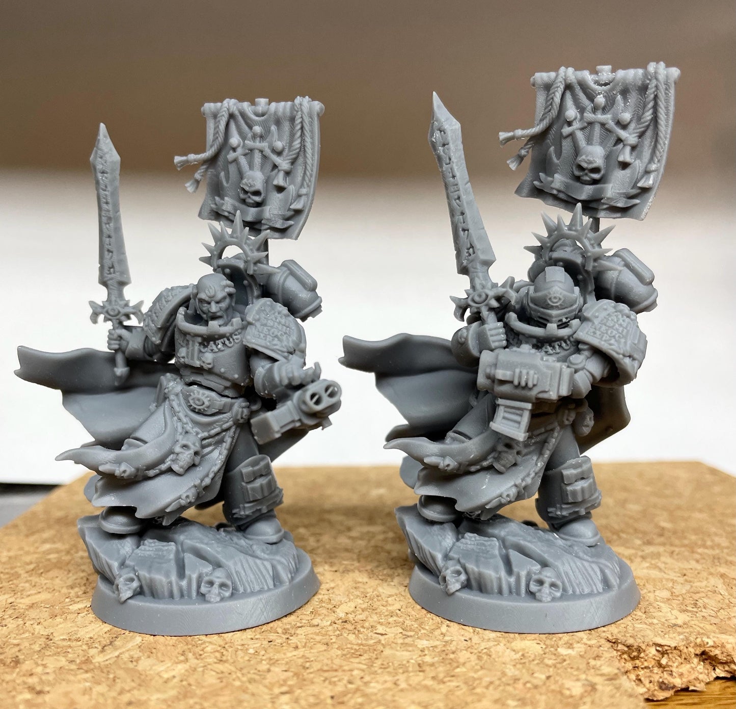 Silver Wardens - Swordkeeper of the Purificatus | DMGMinis | Wargaming | Tabletop games | 32mm scale | Grimdark compatible