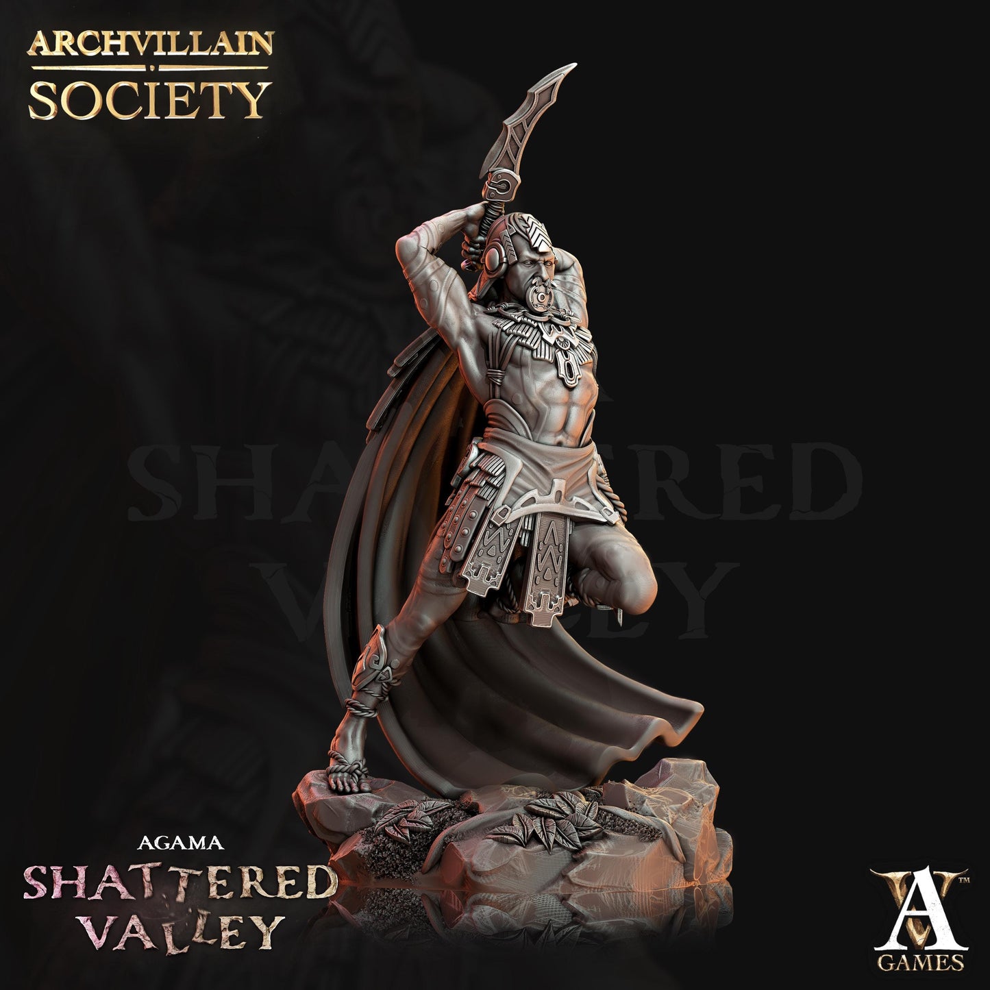 Archvillain Games : Archvillain Society Vol. XIV | 3D printed miniatures |Tabletop Games 32 mm | Dungeons and Dragons | Wargame | RPG