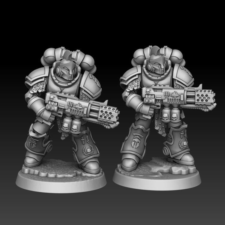 Sons of Spartania - Heavy Assault Squad | DMGMinis | Wargaming | Tabletop games | 32mm scale | Grimdark compatible