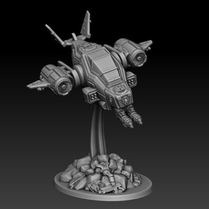 Silver Wardens - Death Claw Gunship | DMGMinis | Tabletop games | Grimdark compatible