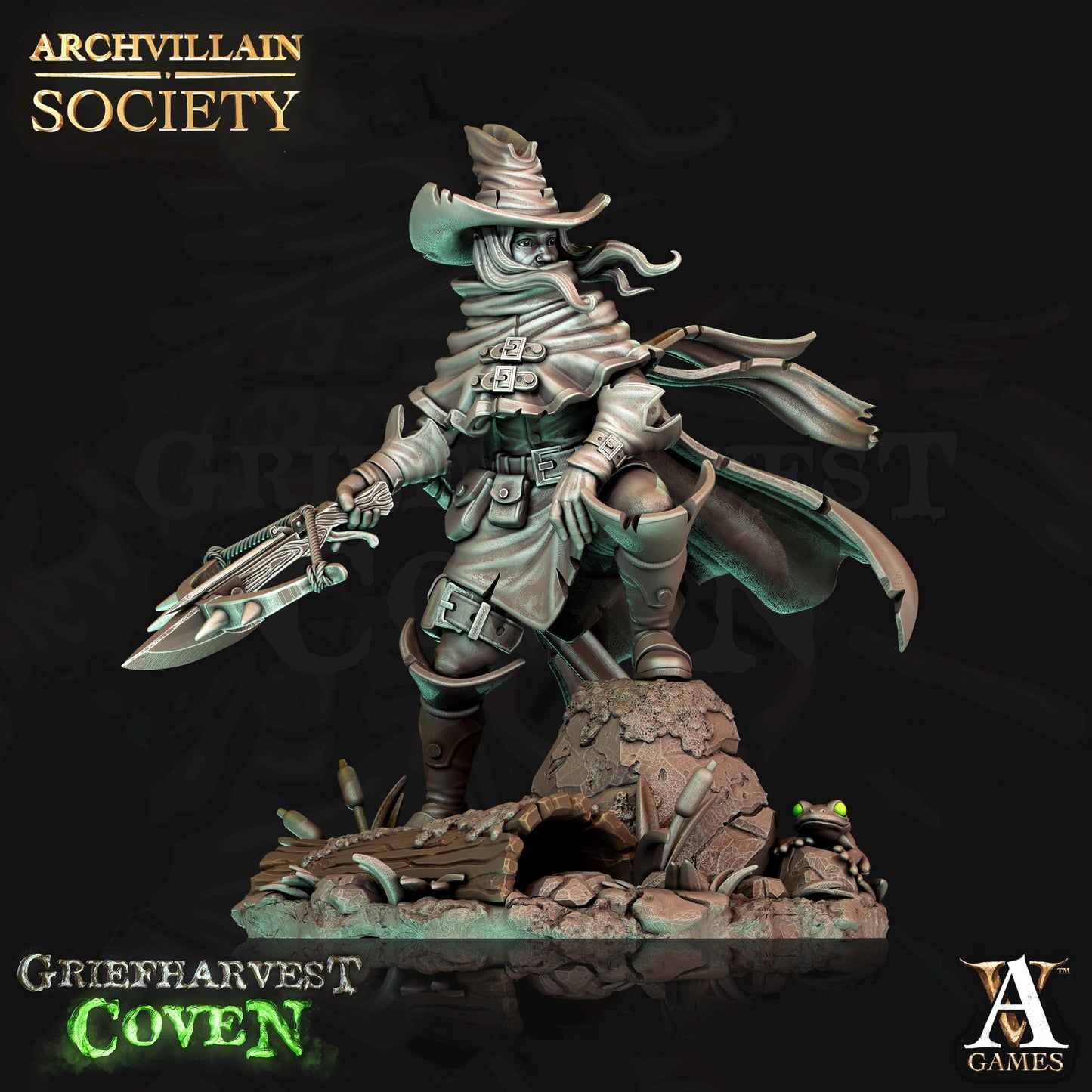 Archvillain Games : Archvillain Society Vol. XV | 3D printed miniatures |Tabletop Games 32 mm | Dungeons and Dragons | Wargame | RPG