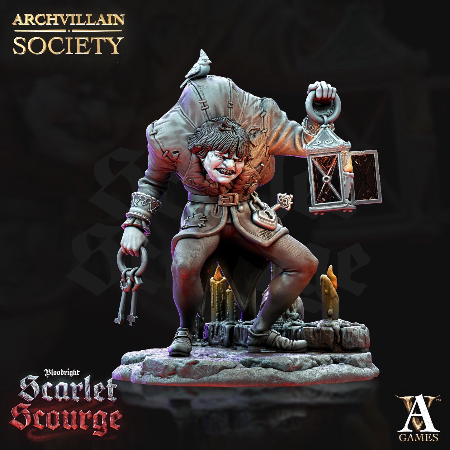 Archvillain Games : Archvillain Society Vol. XVI | 3D printed miniatures |Tabletop Games 32 mm | Dungeons and Dragons | Wargame | RPG