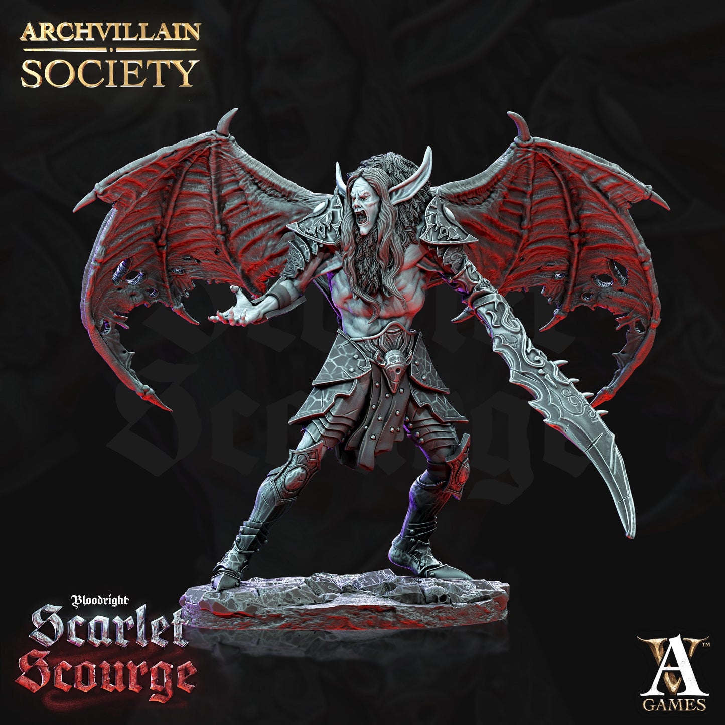 Archvillain Games : Archvillain Society Vol. XVI | 3D printed miniatures |Tabletop Games 32 mm | Dungeons and Dragons | Wargame | RPG