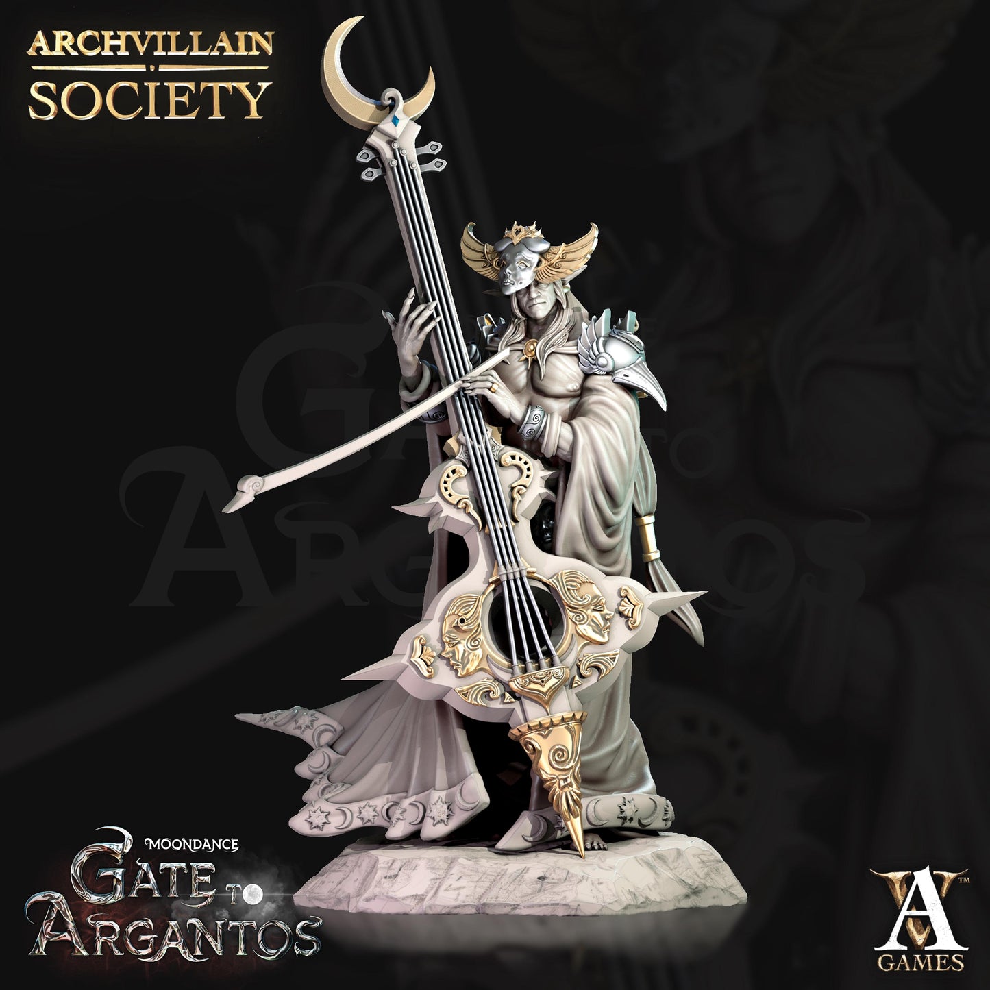Archvillain Games : Archvillain Society Vol. XVII | 3D printed miniatures |Tabletop Games 32 mm | Dungeons and Dragons | Wargame | RPG