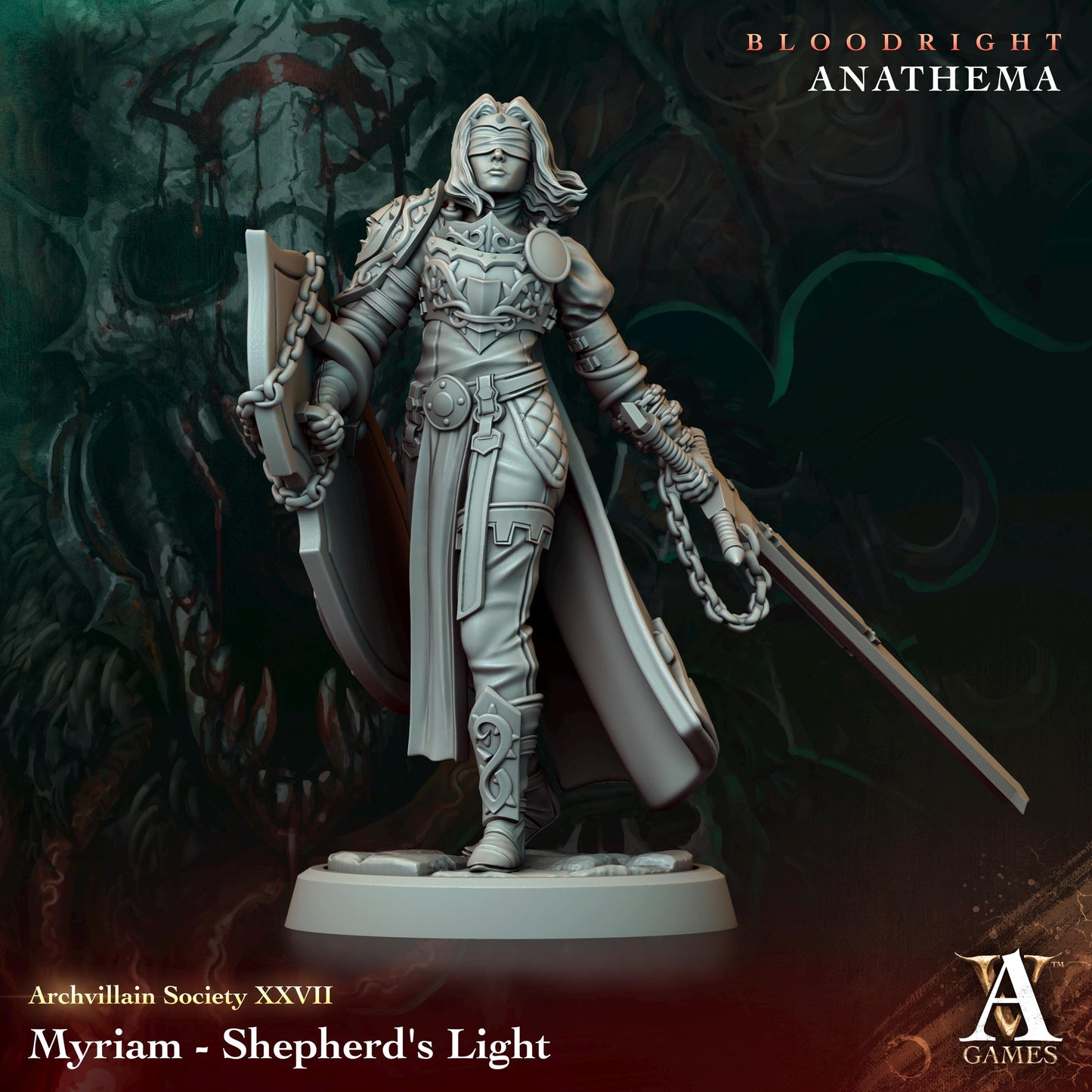 Archvillain Games : Archvillain Society Vol. XXVIII | 3D printed miniatures |Tabletop Games 32 mm | Dungeons and Dragons | Wargame | RPG
