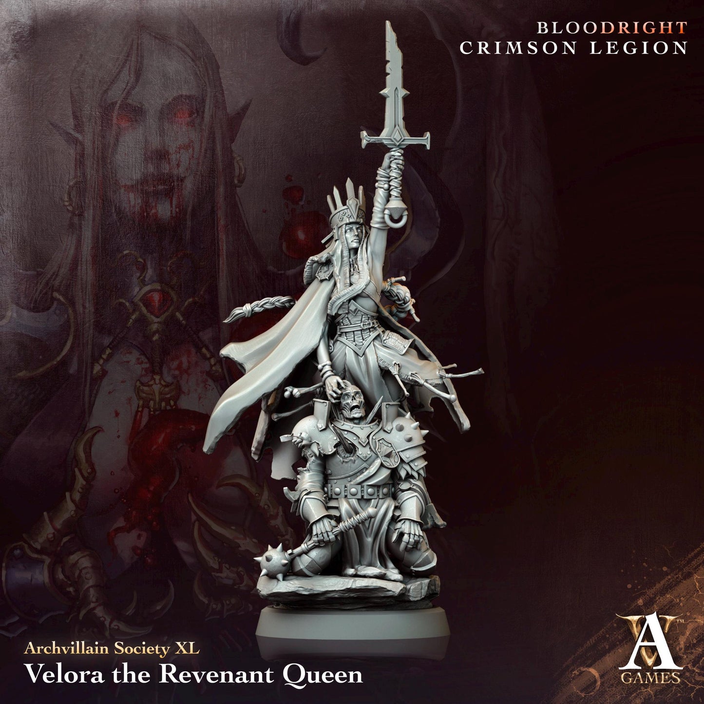 Archvillain Games : Archvillain Society Vol. XL | 3D printed miniatures |Tabletop Games 32 mm | Dungeons and Dragons | Wargame | RPG