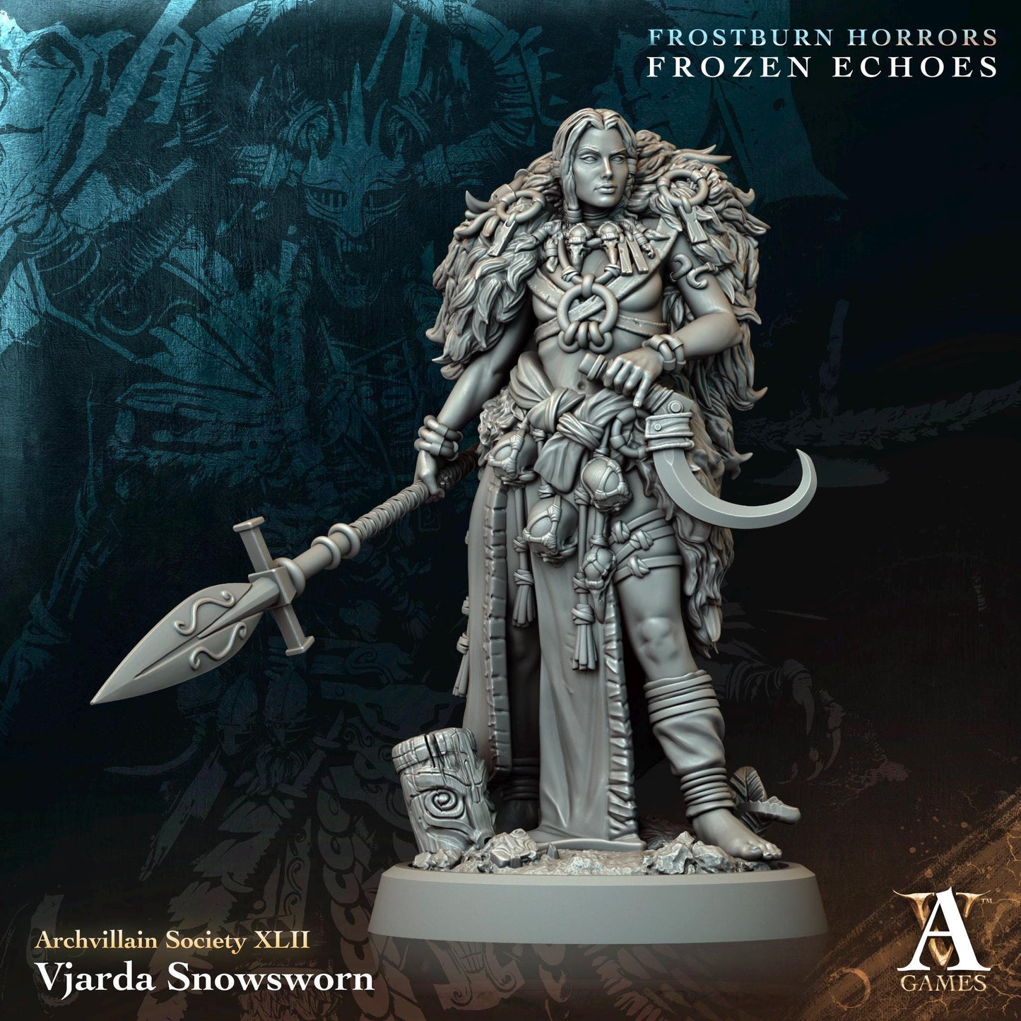 Archvillain Games : Archvillain Society Vol. XLII | 3D printed miniatures |Tabletop Games 32 mm | Dungeons and Dragons | Wargame | RPG