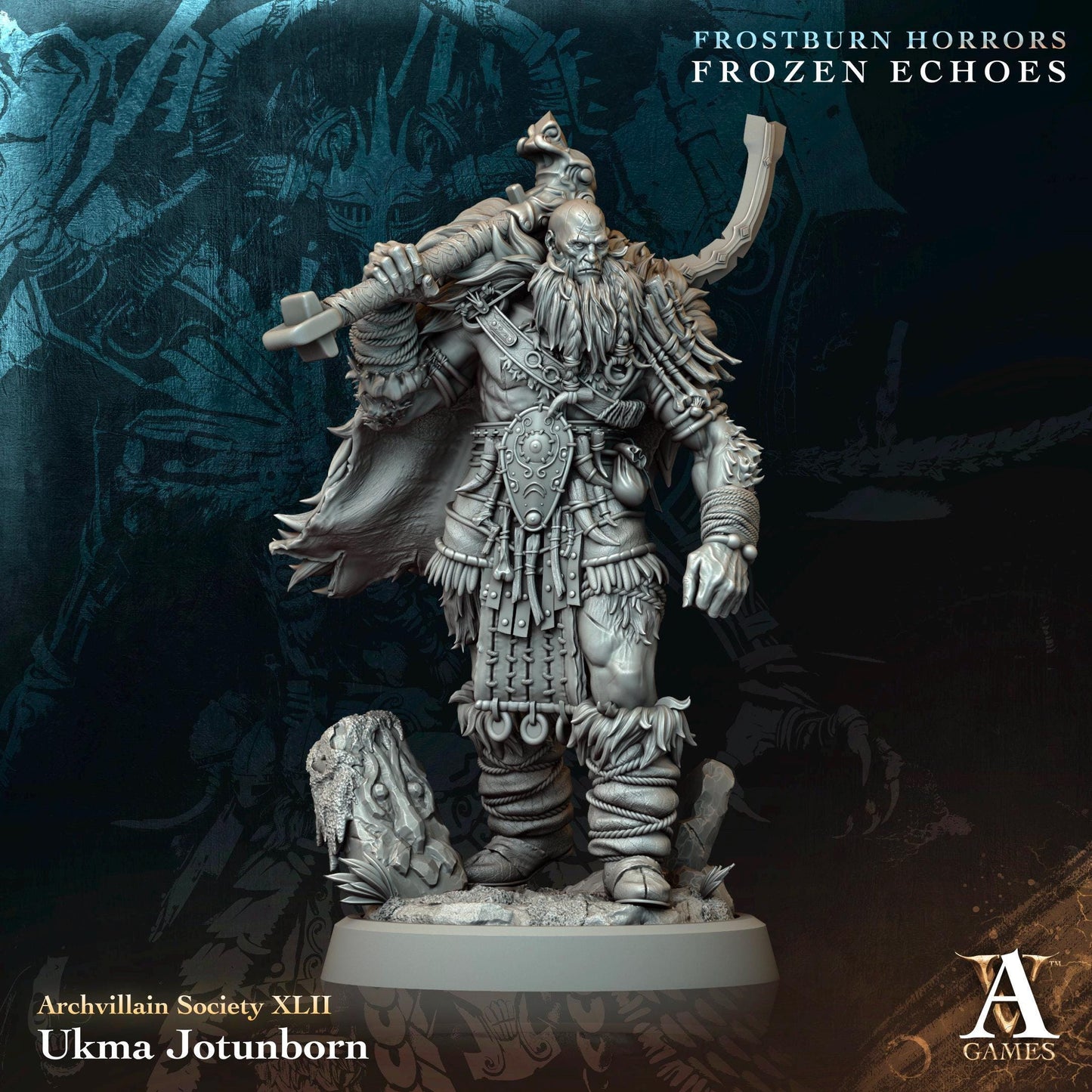 Archvillain Games : Archvillain Society Vol. XLII | 3D printed miniatures |Tabletop Games 32 mm | Dungeons and Dragons | Wargame | RPG