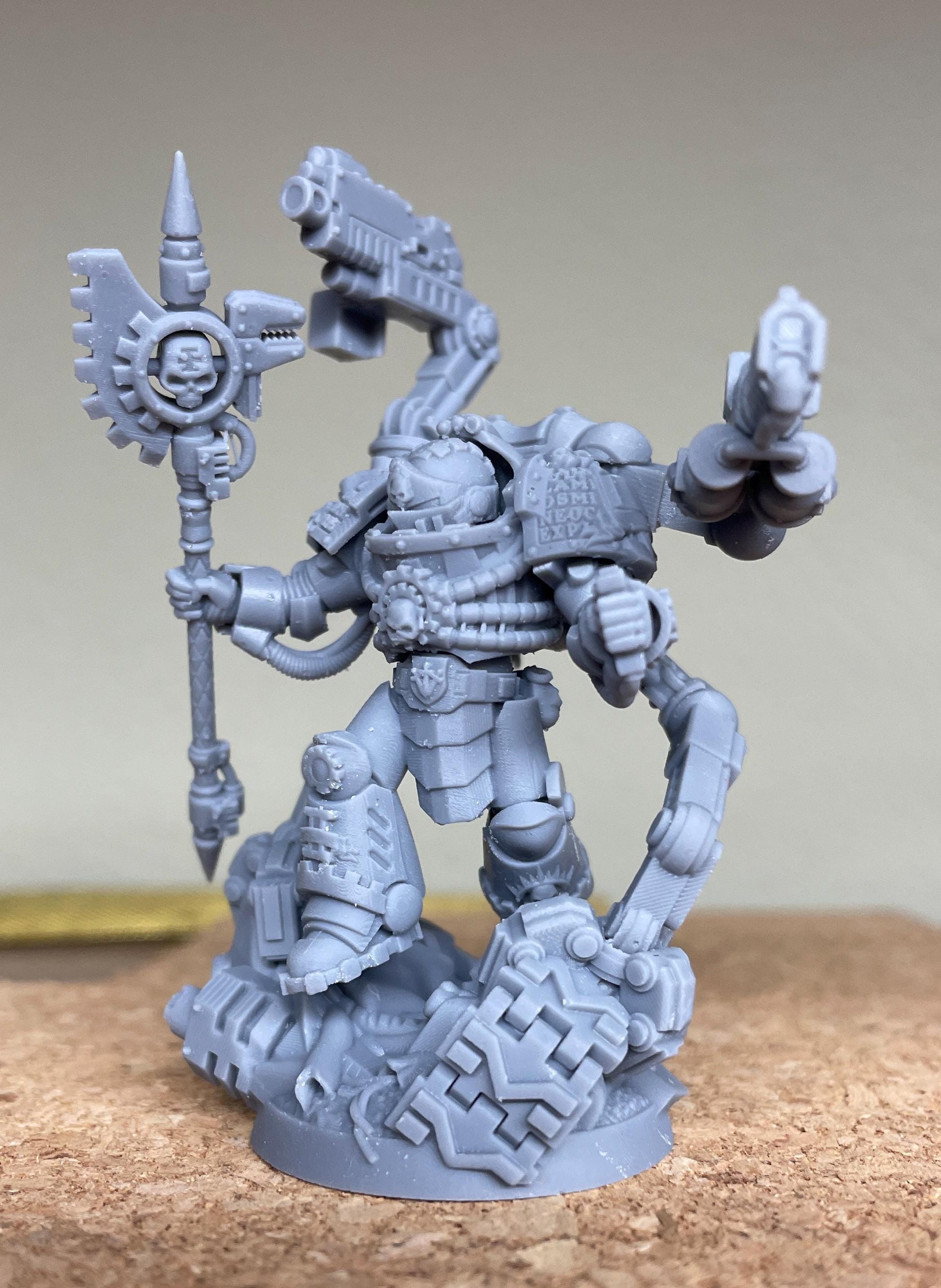 Silver Wardens - Technical Soldier | DMGMinis | Wargaming | Tabletop games | 32mm scale | Grimdark compatible