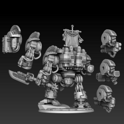 Silver Wardens - Robot of Death | DMGMinis | Wargaming | Tabletop games | 32mm scale | Grimdark compatible