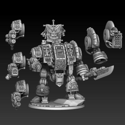 Silver Wardens - Robot of Death | DMGMinis | Wargaming | Tabletop games | 32mm scale | Grimdark compatible