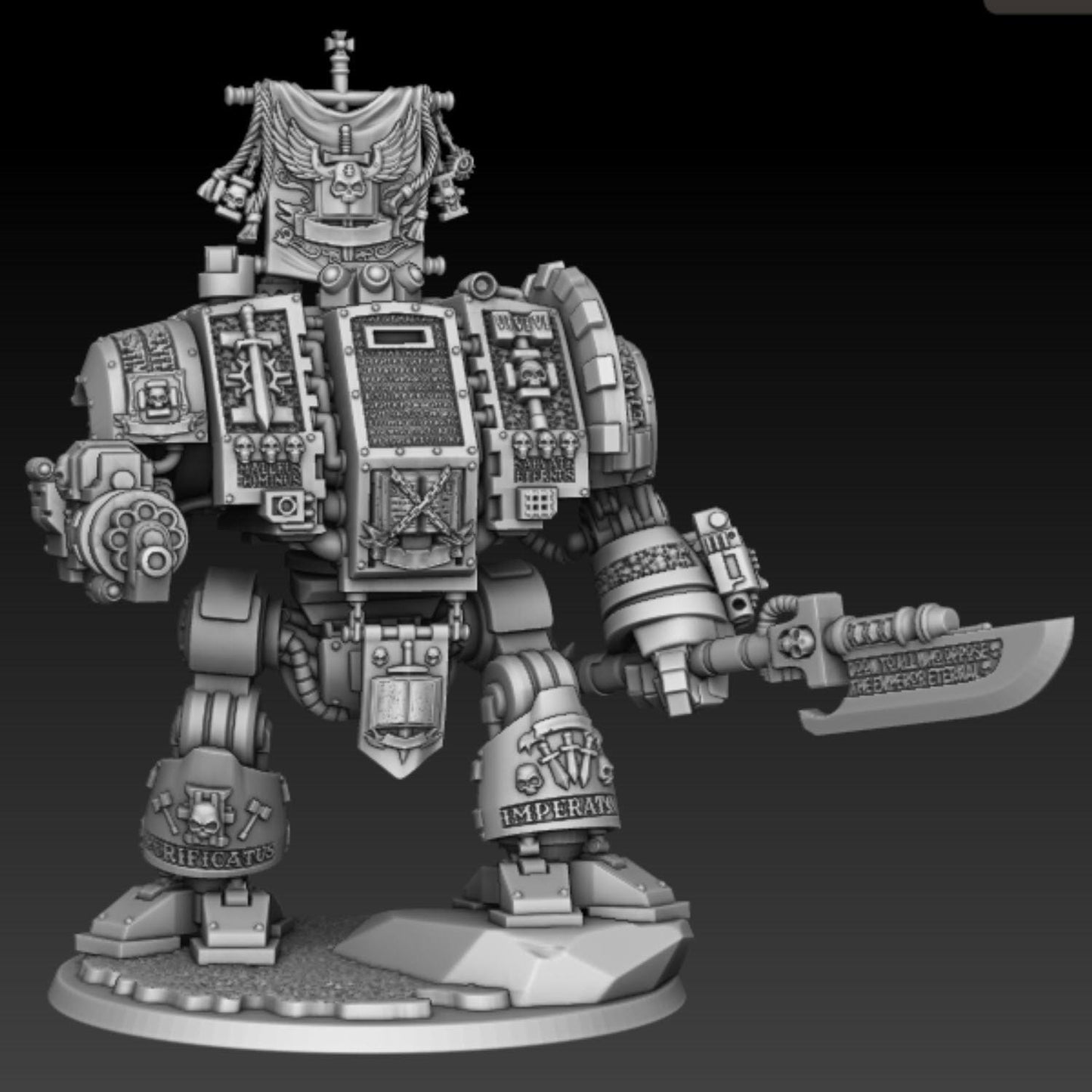 Silver Wardens - Robot of Death | DMGMinis | Wargaming | Tabletop games | 32mm scale | Grimdark compatible