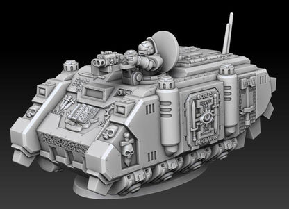 Silver Wardens - Ferox Series Grav Transports | DMGMinis | Wargaming | Tabletop games | 32mm scale | Grimdark compatible