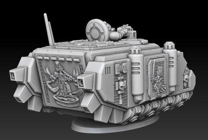 Silver Wardens - Ferox Series Grav Transports | DMGMinis | Wargaming | Tabletop games | 32mm scale | Grimdark compatible