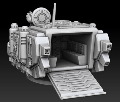 Silver Wardens - Ferox Series Grav Transports | DMGMinis | Wargaming | Tabletop games | 32mm scale | Grimdark compatible