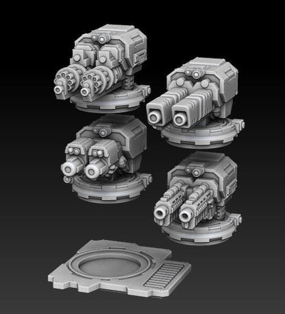Silver Wardens - Ferox Series Grav Transports | DMGMinis | Wargaming | Tabletop games | 32mm scale | Grimdark compatible