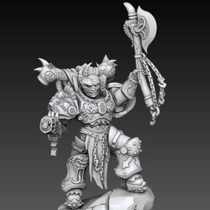 Chaos - Chaos - Cult of Excess Marines | DMGMinis | 3D printed miniatures | Wargaming | Tabletop games | 32mm scale | Grimdark compatible