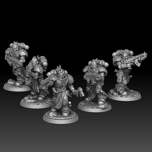 Guardians of the Path - Intercessionists | DMGMinis | Wargaming | Tabletop games | 32mm scale | Grimdark compatible