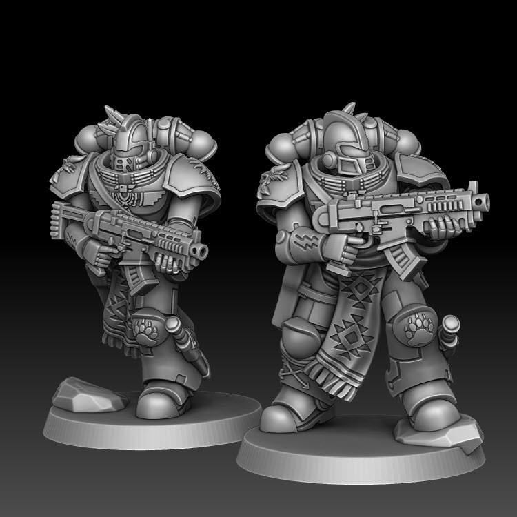 Guardians of the Path - Intercessionists | DMGMinis | Wargaming | Tabletop games | 32mm scale | Grimdark compatible