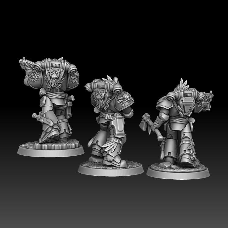 Guardians of the Path - Intercessionists | DMGMinis | Wargaming | Tabletop games | 32mm scale | Grimdark compatible