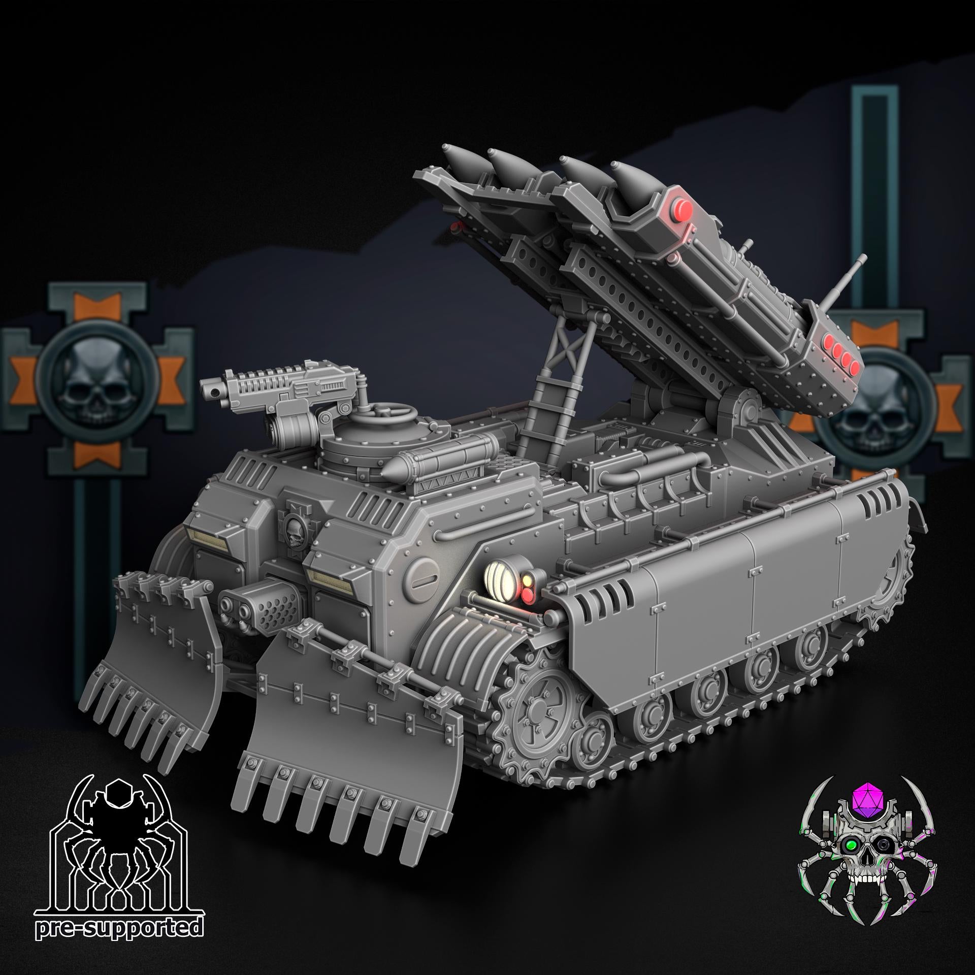 Korps Of Ashes - Meduse | EightLegs Miniatures | Wargaming | Tabletop | Minifigure | Grimdark compatible
