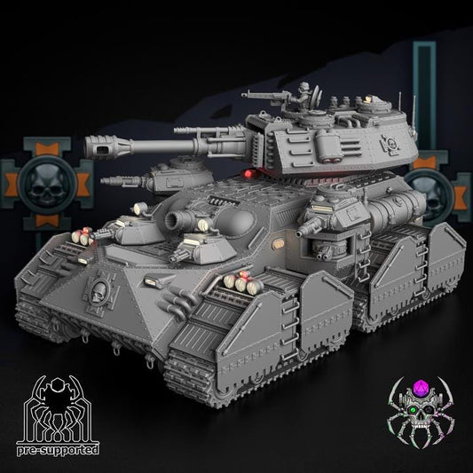 Korps Of Ashes - BaneLord | EightLegs Miniatures | Wargaming | Tabletop | Minifigure |28mm scale| 32mm scale | Grimdark compatible
