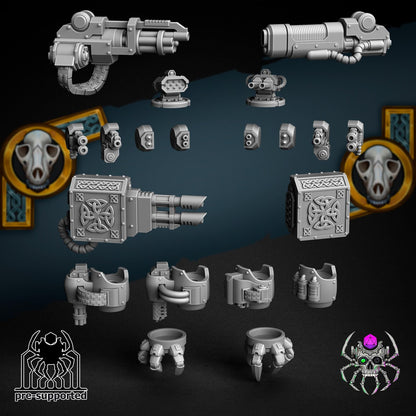 Eternal Protector Sons of the Storm | Eightlegs Miniatures| 3D Printed Minifigure | Wargaming | Tabletop | Grimdark compatible
