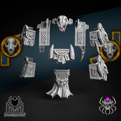 Eternal Protector Sons of the Storm | Eightlegs Miniatures| 3D Printed Minifigure | Wargaming | Tabletop | Grimdark compatible