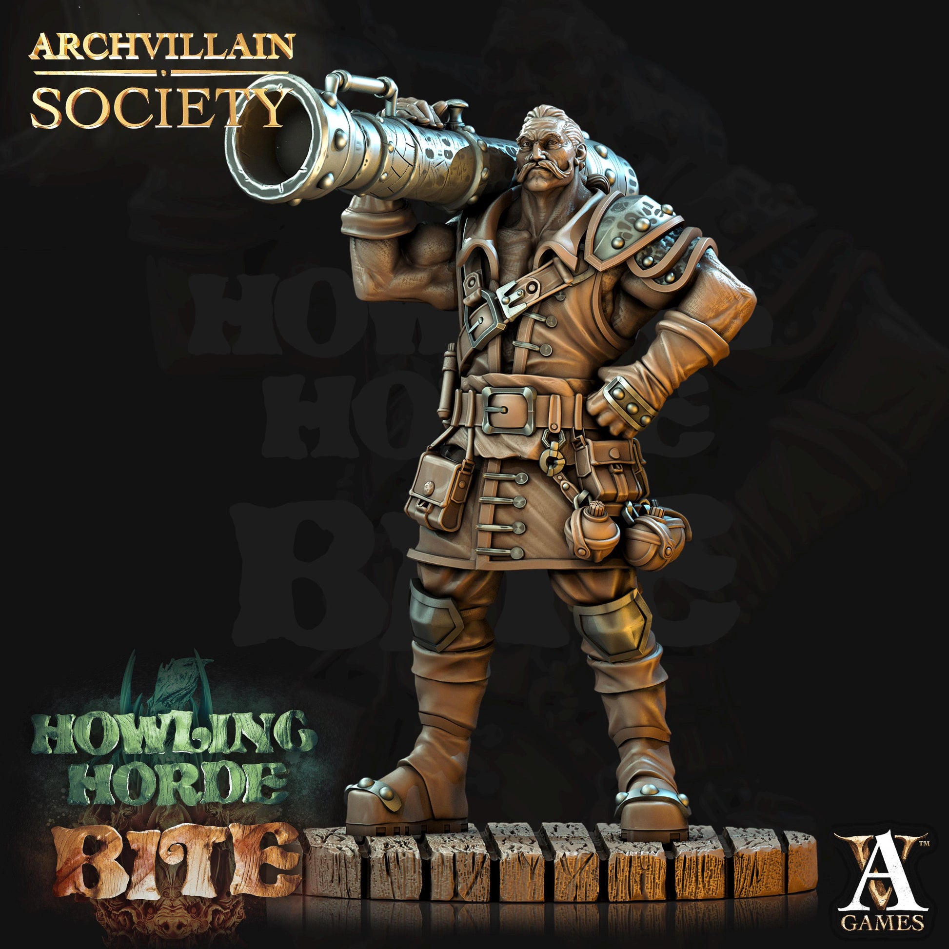 Archvillain Games : Archvillain Society Vol. V | 3D printed miniatures |Tabletop Games 32 mm | Dungeons and Dragons | Wargame | RPG