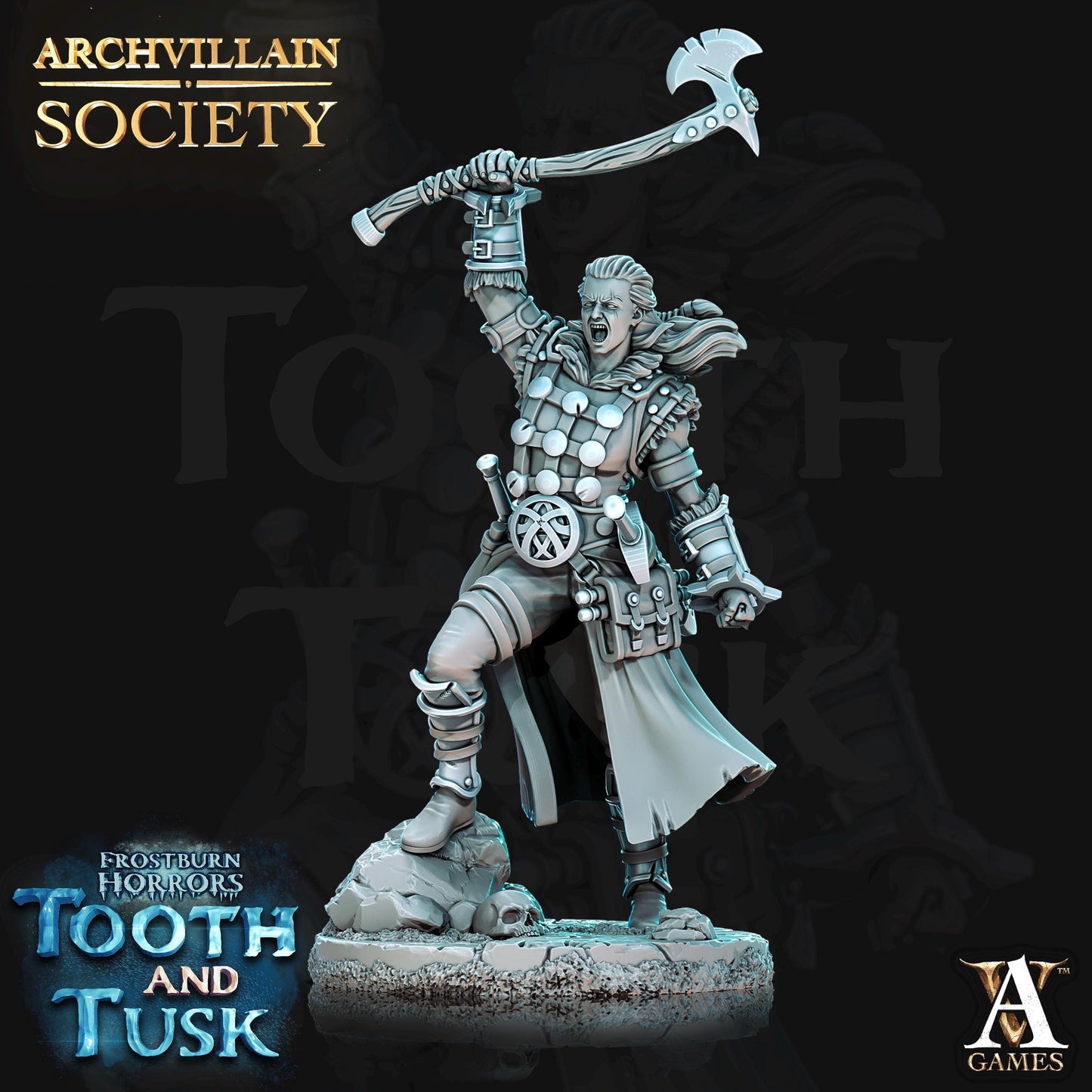 Archvillain Games : Archvillain Society Vol. VI | 3D printed miniatures |Tabletop Games 32 mm | Dungeons and Dragons | Wargame | RPG