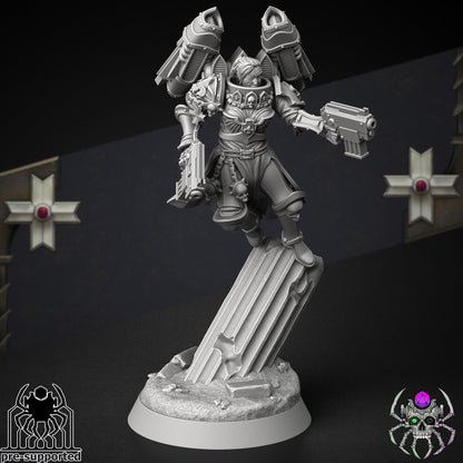 Widows Erelim Squad | EightLegs Miniatures | 3D printed Miniature | OPR compatible