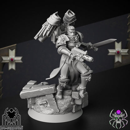 Widows Erelim Squad | EightLegs Miniatures | 3D printed Miniature | OPR compatible