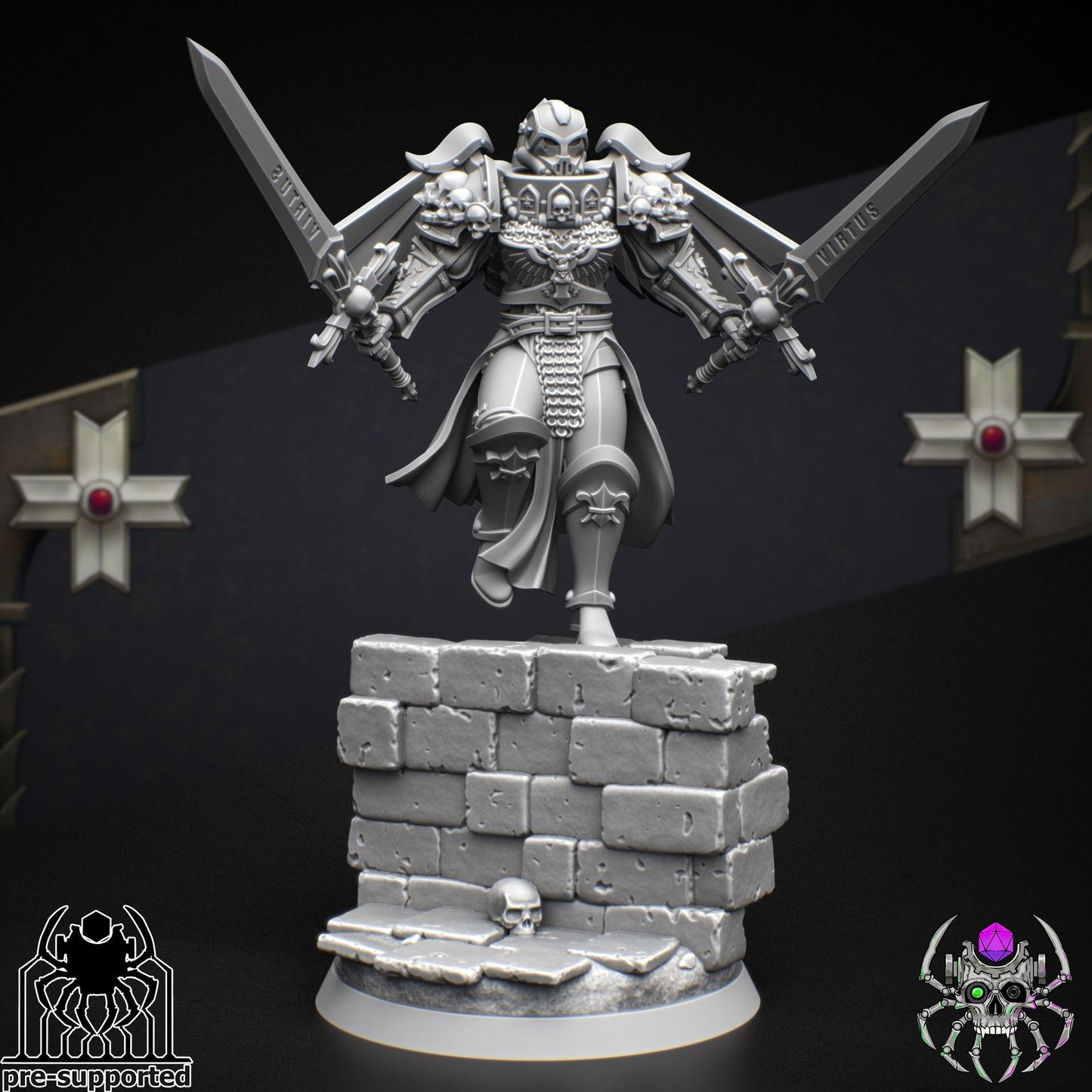 Widows Ishim Squad | EightLegs Miniatures | 3D printed Miniature | OPR compatible